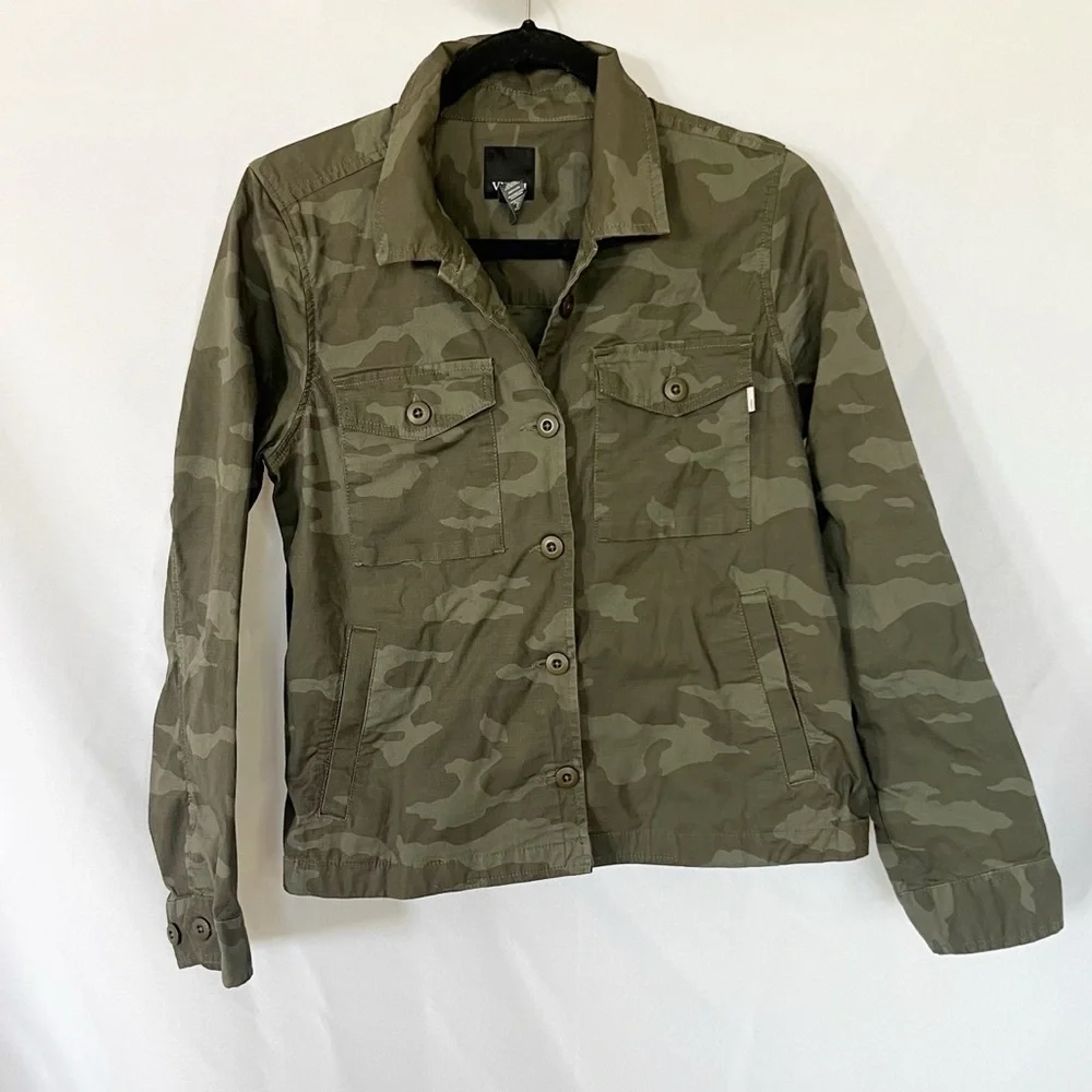 Vuori Women's Ripstop Oregano Camo Jacket S - Picture 4 of 9